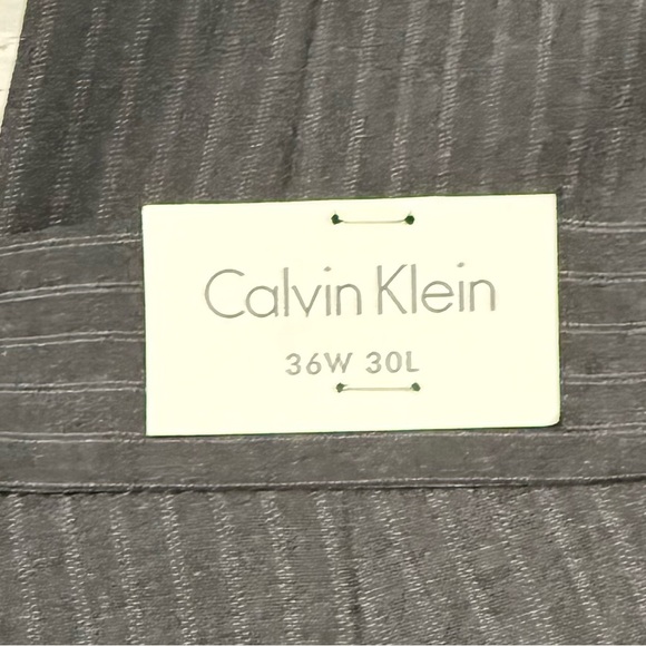 Calvin Klein Dress Pants Mens 36W X 30L Pin Striped - Picture 6 of 6